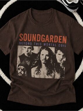 Soundgarden Beyond This Mortal Coil Graphic Tee, Grunge Rock Shirt